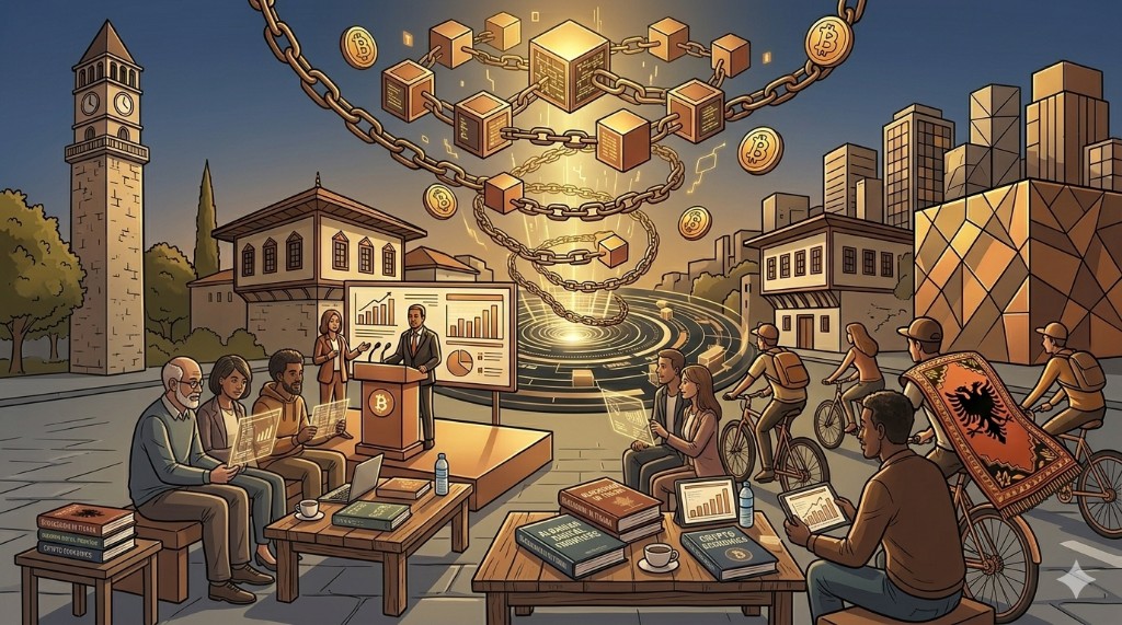 DuaCrypto Bitcoin and Web3 community in Albania